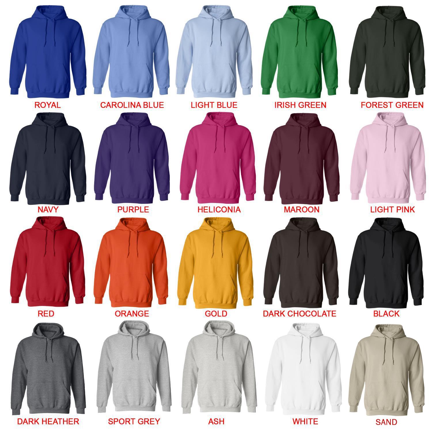 hoodie color chart - Link Click Store